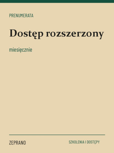Dostęp rozszerzony