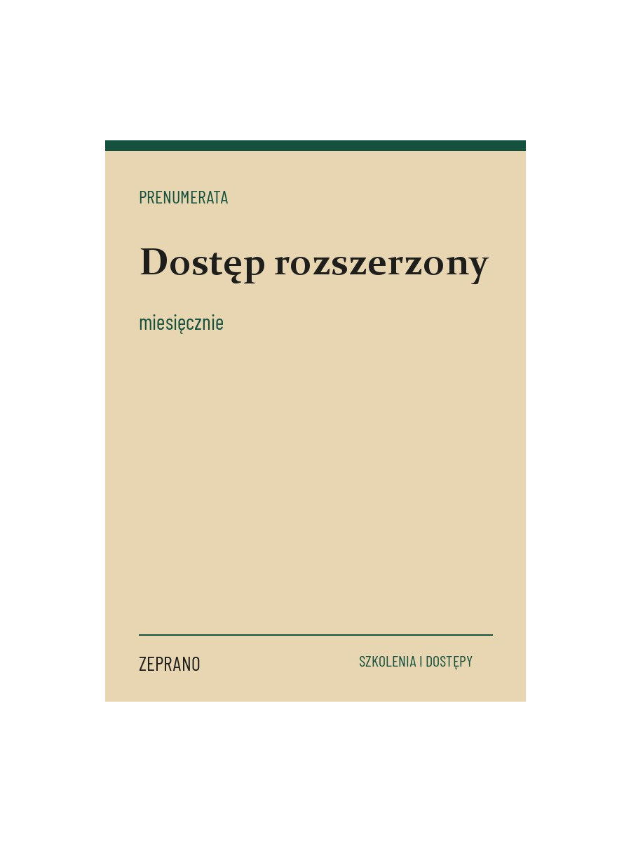 Dostęp rozszerzony