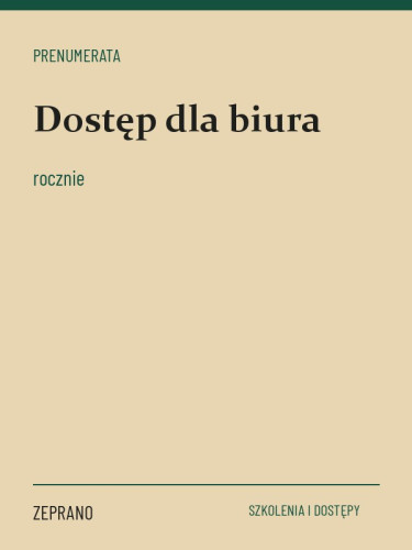 Dostęp dla biura