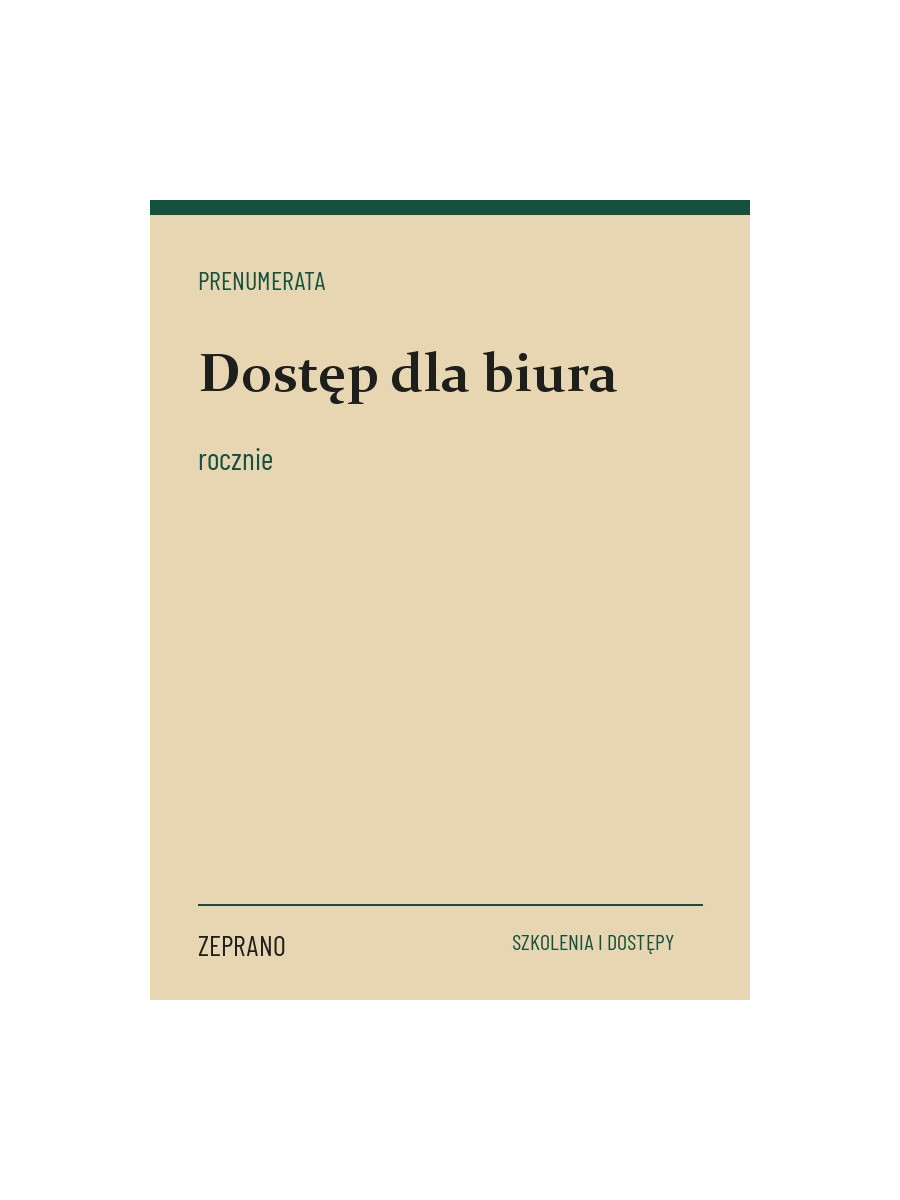 Dostęp dla biura