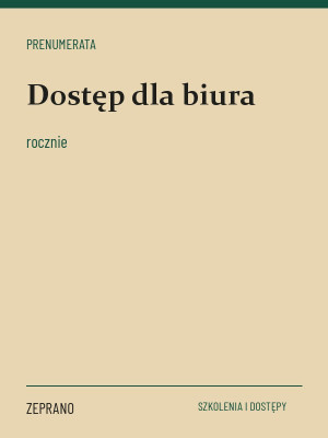 Dostęp dla biura